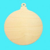 Glob plat lemn- 11 cm